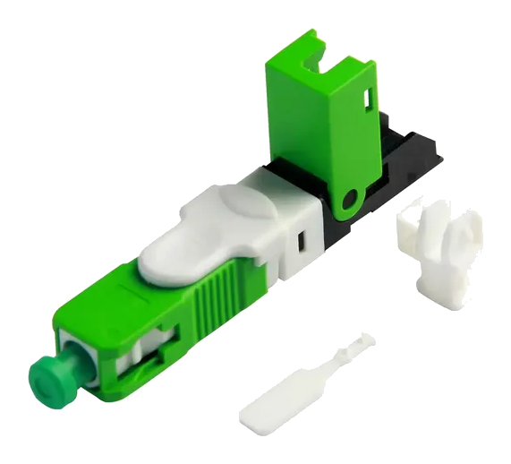 Conectores SC/APC monomodo · Pack x100